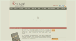 Desktop Screenshot of bsklegal.org
